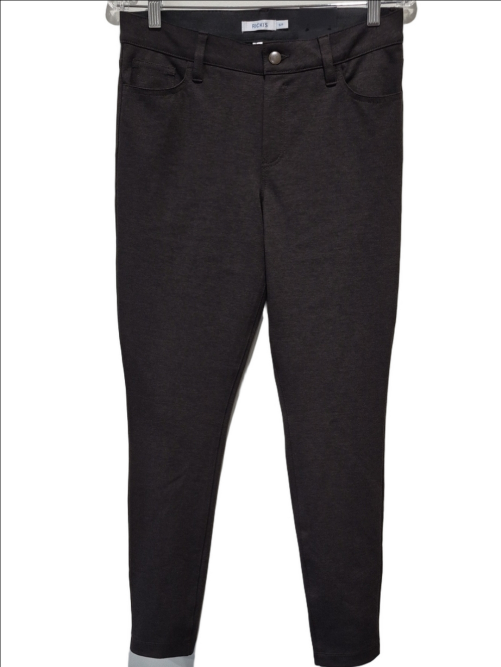 Ricki's Custom Fit Waist Skinny Pants Dark Brown Size Small Regular